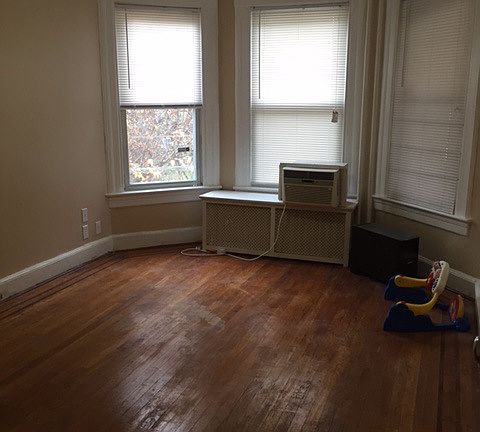 1 of 3 bedrooms, wood flors