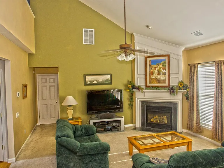 Huge great room for entertaining