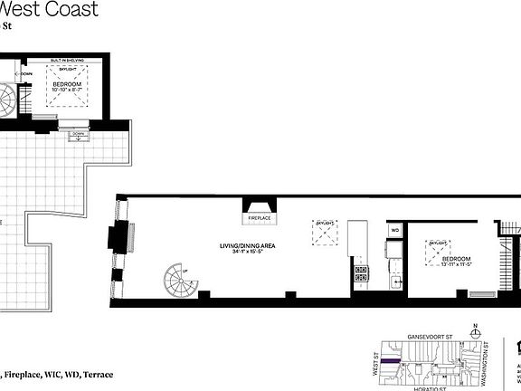 2nd image of 95 Horatio St APT 617