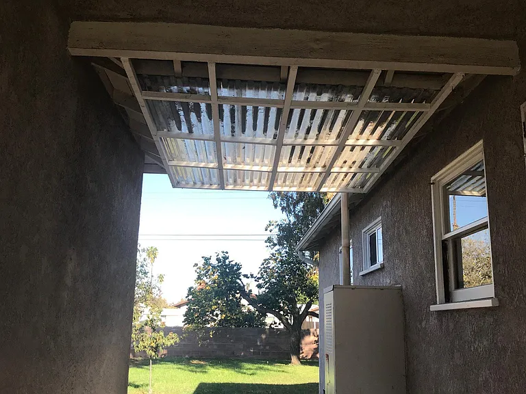 Breezway to back yard