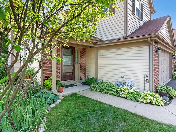 Private entrance & attached 2 car garage