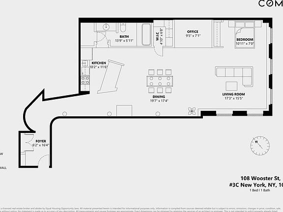 2nd image of 108 Wooster St APT 3C