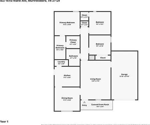 3 bed, 2.0 bath, 1100 sqft, $1,825 — Photo 2