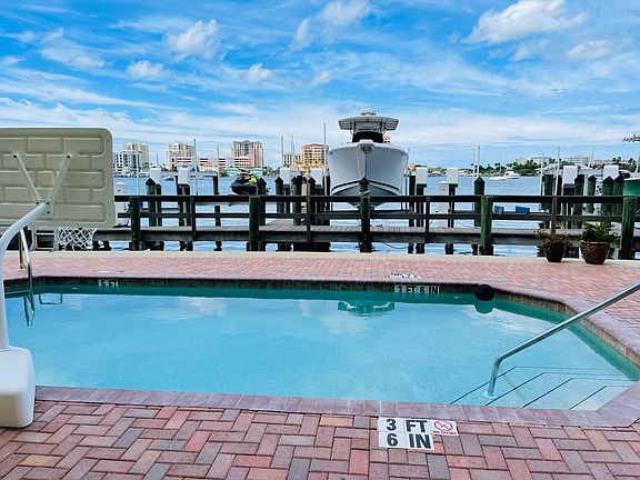 Pool and Marina area