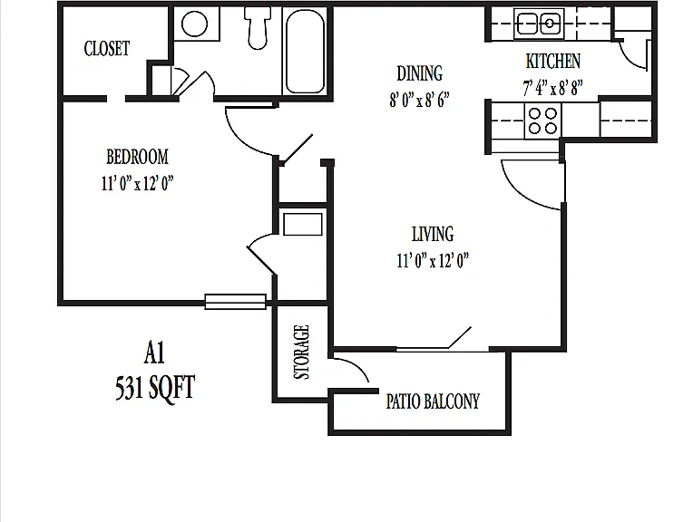 One Bedroom One Bedroom