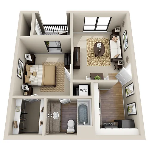 Floor plan A1