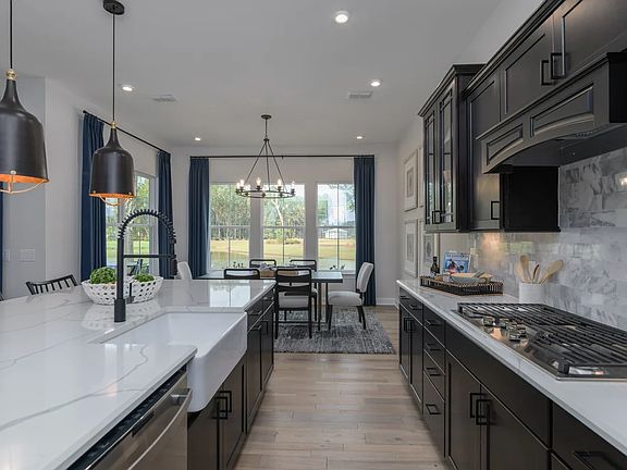 Kitchen featuring Farmhouse sink