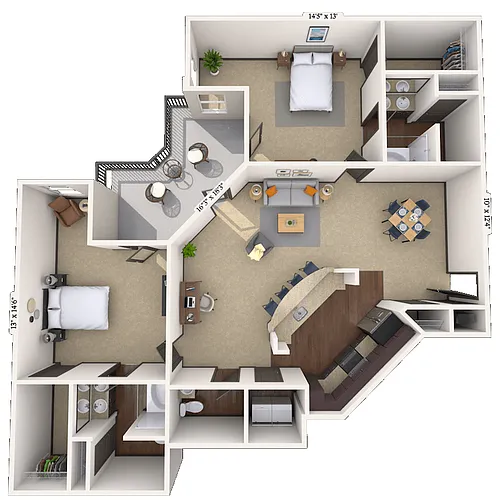 Floor plan 23J