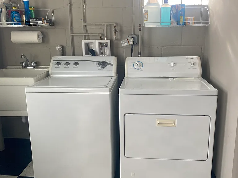 Laundry area