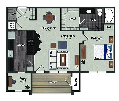 Floor plan Harrison