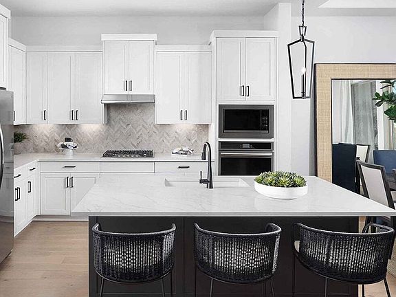 Kitchen at Madeline Plan at 6 Creeks