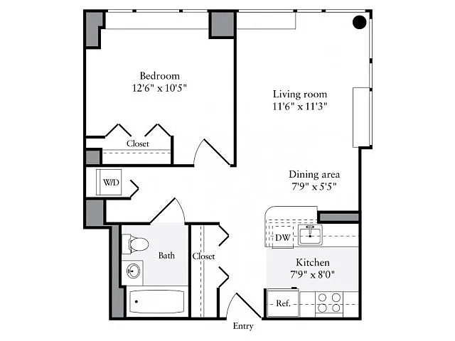 Floor plan 560