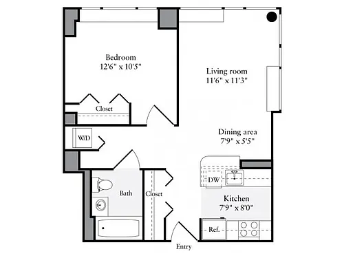 Floor plan 560