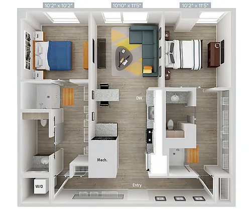 Floor plan 164