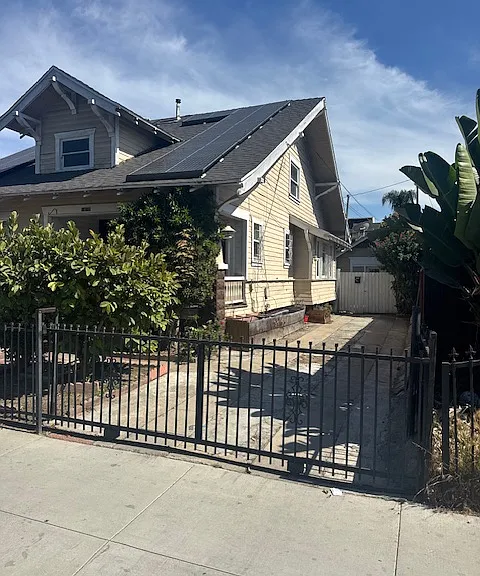 Gated driveway