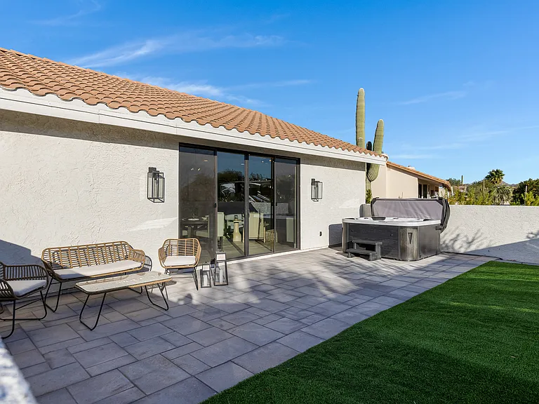 Back patio