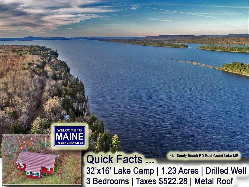 461 Sandy Beach Road, Danforth, ME 04424 MLS 1577793 Zillow