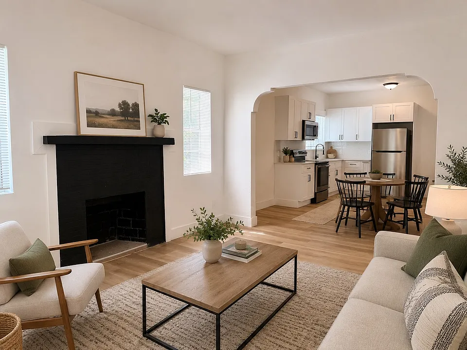 Living Area Staged