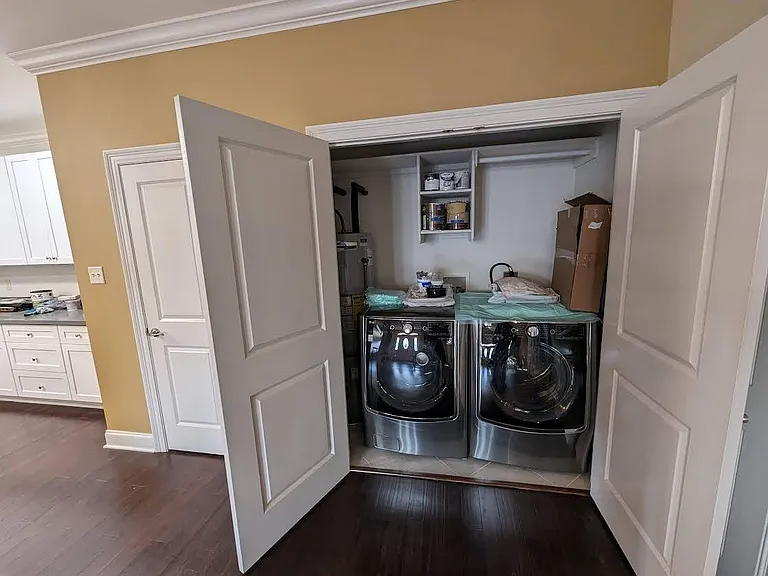 laundry on ground floor