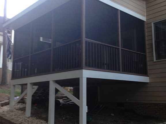 New Screened Porch