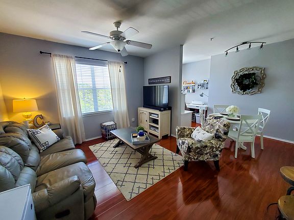 living room and dining room