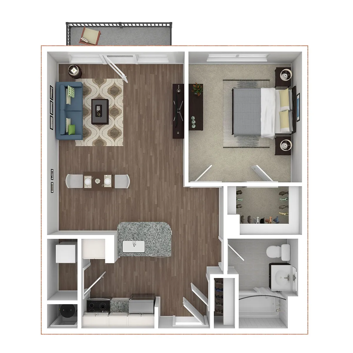 Floor plan 1A