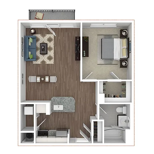 Floor plan 1A