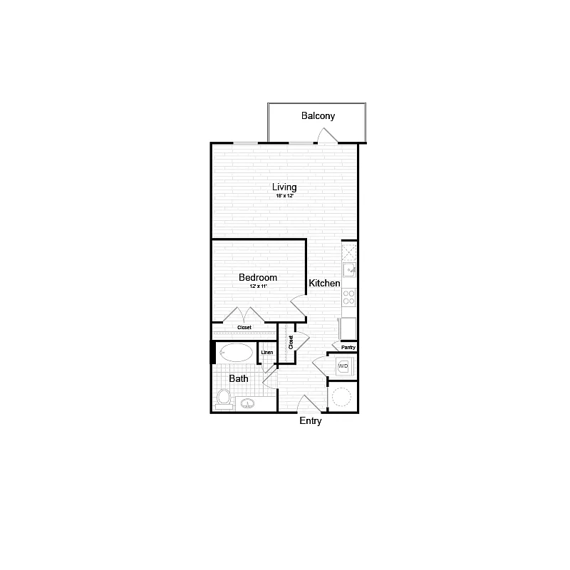Floor plan AJ-1.01