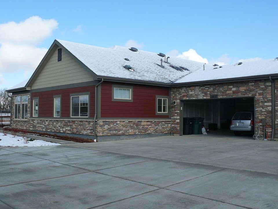 Exterior with garage