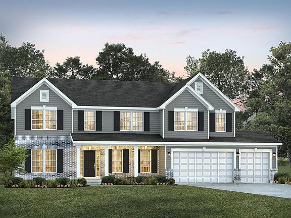 Elevation A with Brick