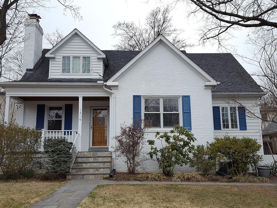Basement entry on right side of house in front