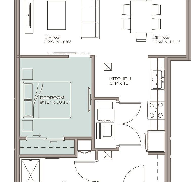 2nd image of 300 W Florida St #403
