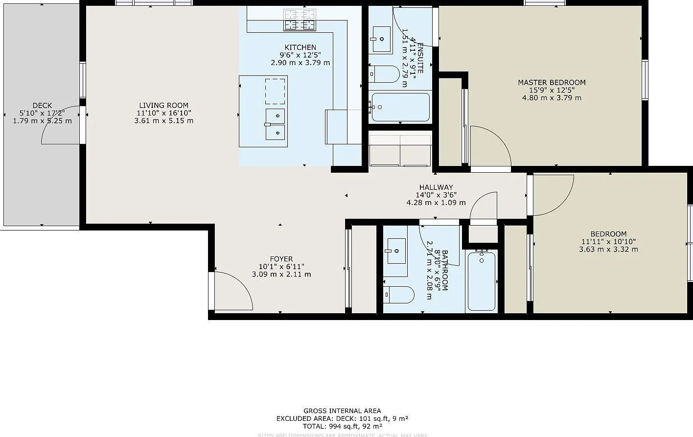 2 bed, 1000 sqft, $1,575 — Photo 3