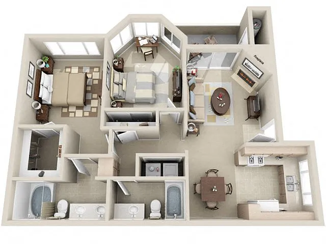 Floor plan B1