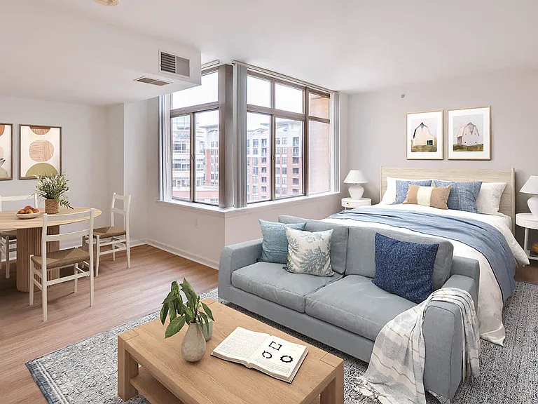 Living Room with Hard Surface Flooring