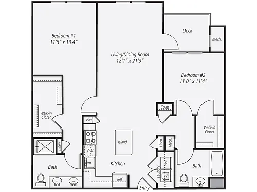 Floor plan Allegheny