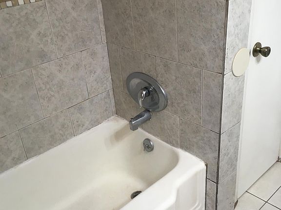 Bathroom and linen closet