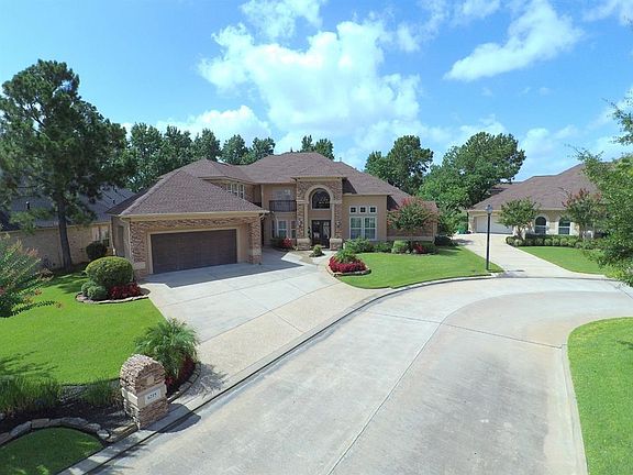 Front Elevation of 6215 Windrose Hollow - gives a great angle of how the home sits on the lot.