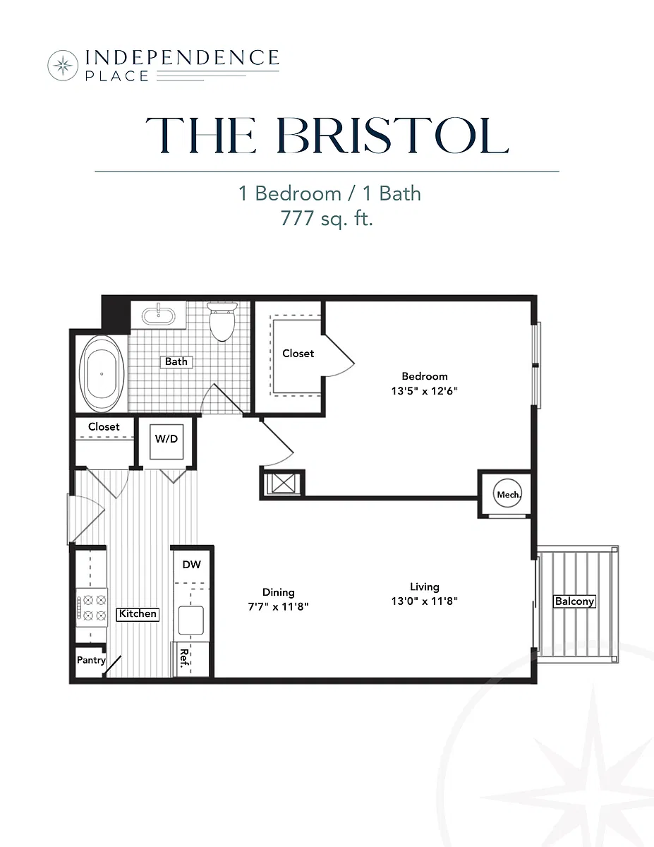 Floor plan The Bristol