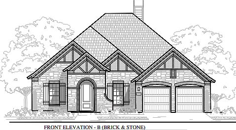 Elevation B BrickStone