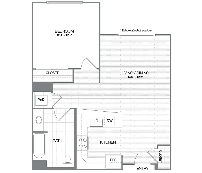 Floor plan Reagan