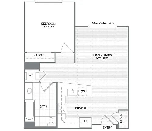 Floor plan Reagan