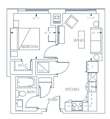 Floor plan W0908