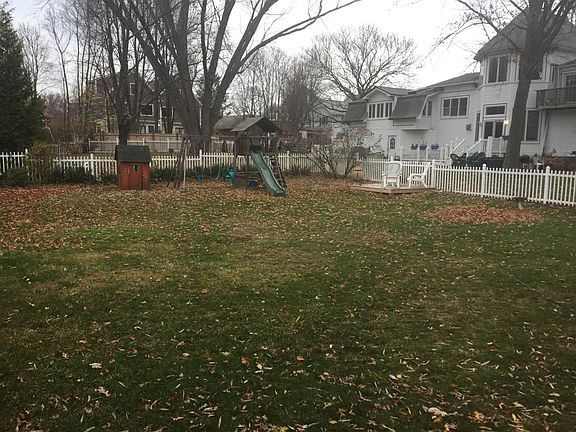 Large back yard
