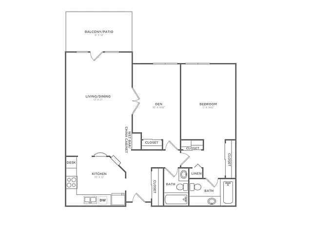 Floor plan A1P