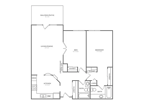Floor plan A1P