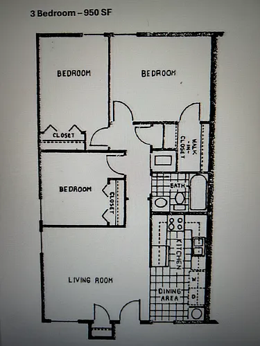 Floor plan 3-Bedroom
