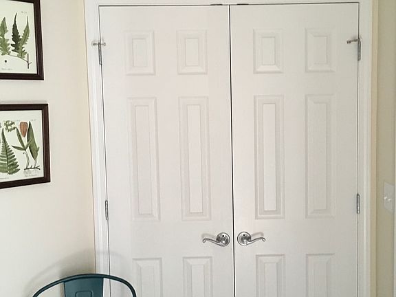 Front coat closet