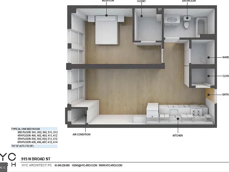 915 N Broad St #17-411 — Photo 15