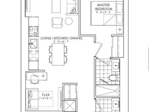 2nd image of 1185 Dupont St #310